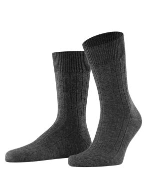 FALKE Comfy Frotteesohle Herrensocke Dunkelgrau