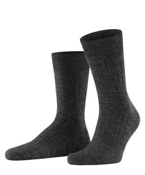 Chaussette homme FALKE à semelle éponge confort Anthracite mélange