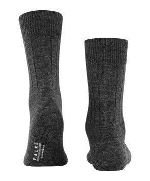 Chaussette homme FALKE à semelle éponge confort Anthracite mélange