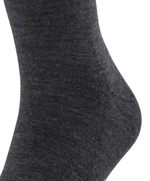 FALKE Airport Plus Herrensocken Anthrazit meliert