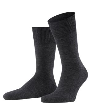 FALKE Airport Plus Herrensocken Anthrazit meliert