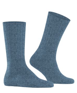 FALKE Nelson Herren-Stiefelsocken Denim