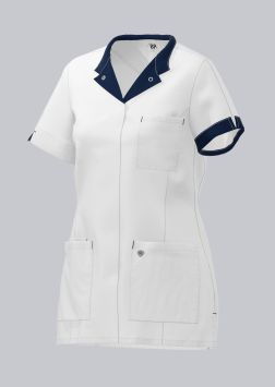 BP Jacke Laura für Damen Weiß/Nachtblau