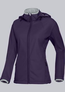 BP Softshelljacke für Damen Aubergine
