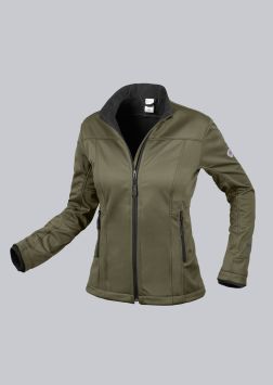 BP gefütterte Softshelljacke für Damen Olivgrün