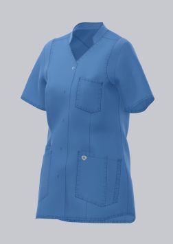 BP Stretchjacke Caro für Damen Azurblau