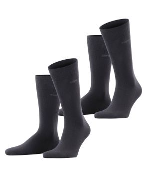Esprit Basic Uni 2-Pack Heren Sokken Zwart