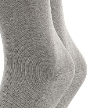Esprit Basic Uni 2er-Pack Herrensocken Grau
