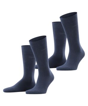 Esprit Basic Uni 2er-Pack Herrensocken Marine