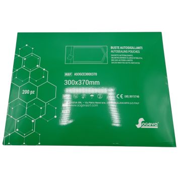 Selbstklebende Sterilisationsbeutel Sogeva 300 x 370 mm 200 Stk.