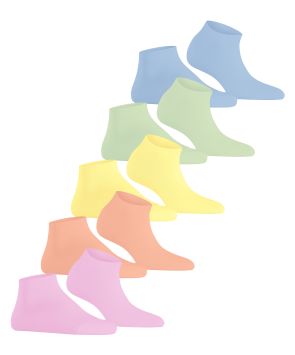 Esprit Solid-Mix 5er-Pack Damen-Sneakersocken