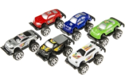 Big Wheel Autos 8X4X4.5 cm 36 Stk.