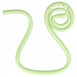 Hygoformic Bio U Speichelsauger – natural green 100 Stk.