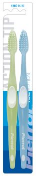 2er-Pack Zahnbürste Erwachsene Pierrot Active Tip Ice Edition Hard