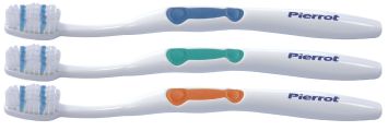 3 pack tandenborstel volwassenen Pierrot Medium
