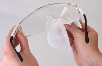 Feuchte Brillenputztücher UVEX-Hager Werken ISpec 100 Stk.