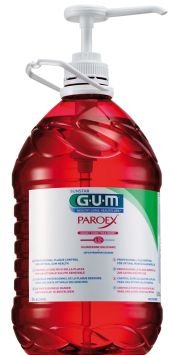 GUM PAROEX mondspoelmiddel (CHX 0,12%) - 5l +pomp inbegrepen