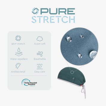 3ssential Bandana Pure Stretch nachtblauw