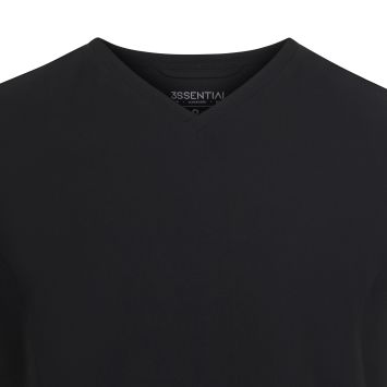 3ssential Pure Stretch Komfort-Tunika Unisex Schwarz