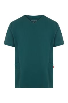 3ssential Pure Stretch Komfort-Tunika Unisex Dschungelgrün