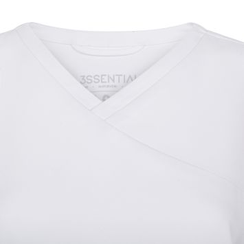 3ssential Pure Stretch Komfort-Tunika Damen Weiß