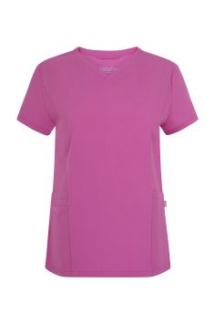 3ssential Pure Stretch Komfort-Tunika Damen Orchidee