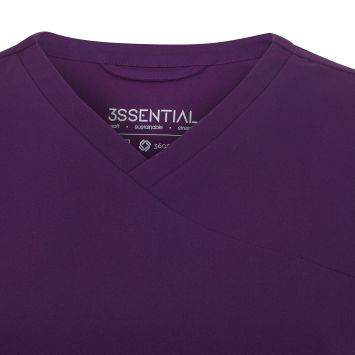 3ssential Pure Stretch Komfort-Tunika Damen Pflaume