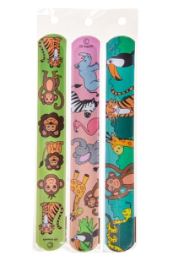 Schnapparmband wilde Tiere 36 Stk.