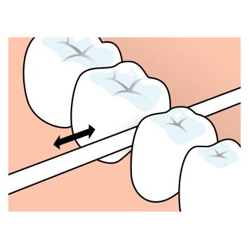 TePe Dental Floss Waxed menthe 40 mètres