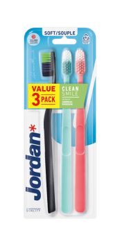 Jordan tandenborstel Clean Smile 3-pack soft