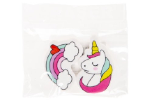 Einhorn und Regenbogen Radiergummi 36 Stück