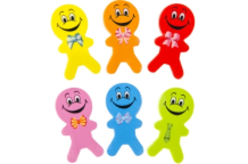 Happy Eraser Radiergummi 5 cm 36 Stück