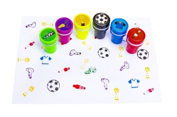 Stempel Fußball 60 Stück
