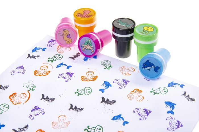 Tampons Animaux marins 60pcs