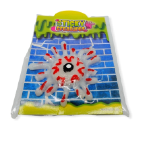 Sticky monsters 9-11 cm 48 Stück