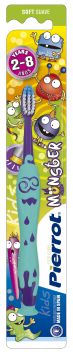 Zahnbürste Pierrot Kids 2–8 Jahre Monster Soft