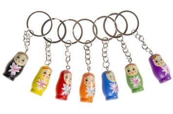 Schlüsselanhänger Babushka 24 Stk.