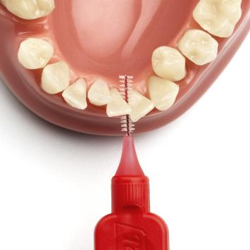 TePe Original Interdentalbürsten 0,50 mm rot – 1x6 Stk.