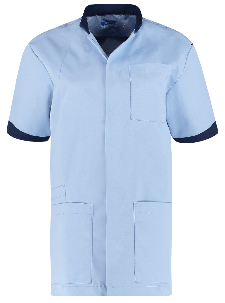 De Berkel FLORIS Unisex-Jacke Hellblau/Marine