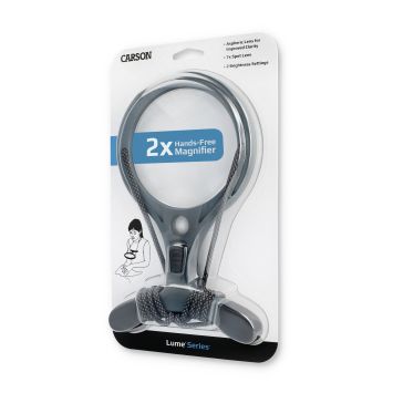 Carson AS-70, 2 x Handlupe mit 7 x Spotlinse, COB Led Beleuchtung
