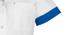 De Berkel JILL Damenjacke Weiß/Blau