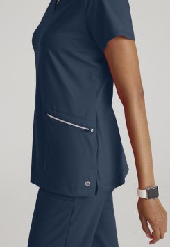 Barco Medical Uniforms Damen Victory Performance Knit Stahlblau