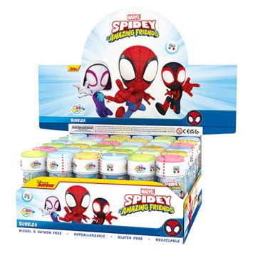 Seifenblasen Spidey & Friends 36 x 60ml im Display Topqualität