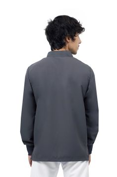Unisex-Jacke Quick Next bügelfrei langarm Grau