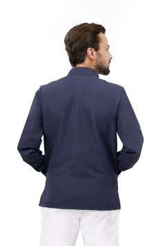 Unisex-Jacke Quick Next bügelfrei langarm Dunkelblau