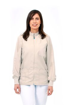 Unisex-Jacke Quick Next bügelfrei langarm Beige