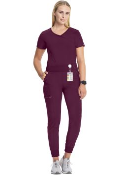 Infinity Damen-Jogginghose Jade Slim Fit Stretch Comfort Bordeaux