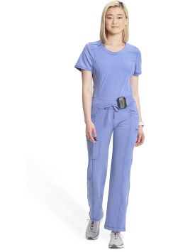 Infinity Damenhose Modern Fit Stretch Julia Himmelblau