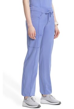 Infinity Damenhose Modern Fit Stretch Julia Himmelblau