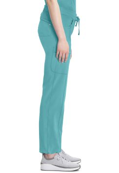 Infinity Damenhose Modern Fit Stretch Julia Petrolblau